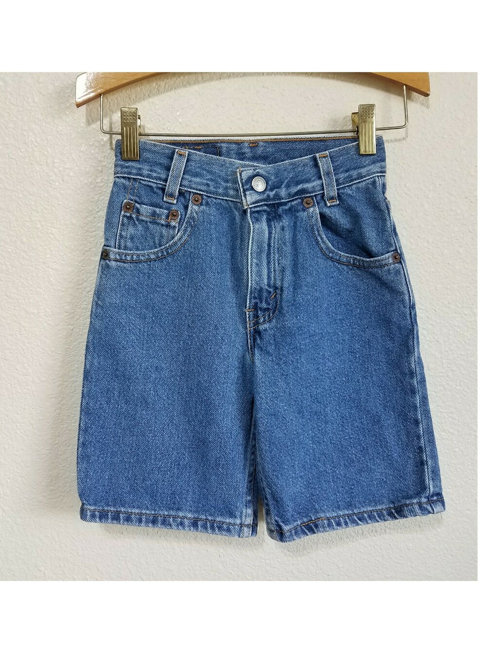 Levi's Classic Blue Denim Boy's Shorts